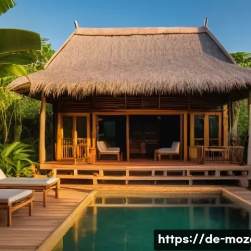 Home 33 모잠비크에서 안전한 여행 방법 - A well-lit, secure lodge in Vilanculos, Mozambique, featuring sturdy locks on doors and windows, a g...